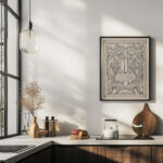 Ontwerp voor ex libris van Carel Lion Cachet 1874 Carel Adolph Lion Cachet 6 mockup