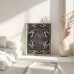 Ontwerp voor ex libris van Johanna Pabst 1874 Carel Adolph Lion Cachet 4 mockup