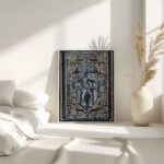 Ontwerp voor ex libris van de Vereeniging Hou en Trouw 1916 Carel Adolph Lion Cachet 4 mockup