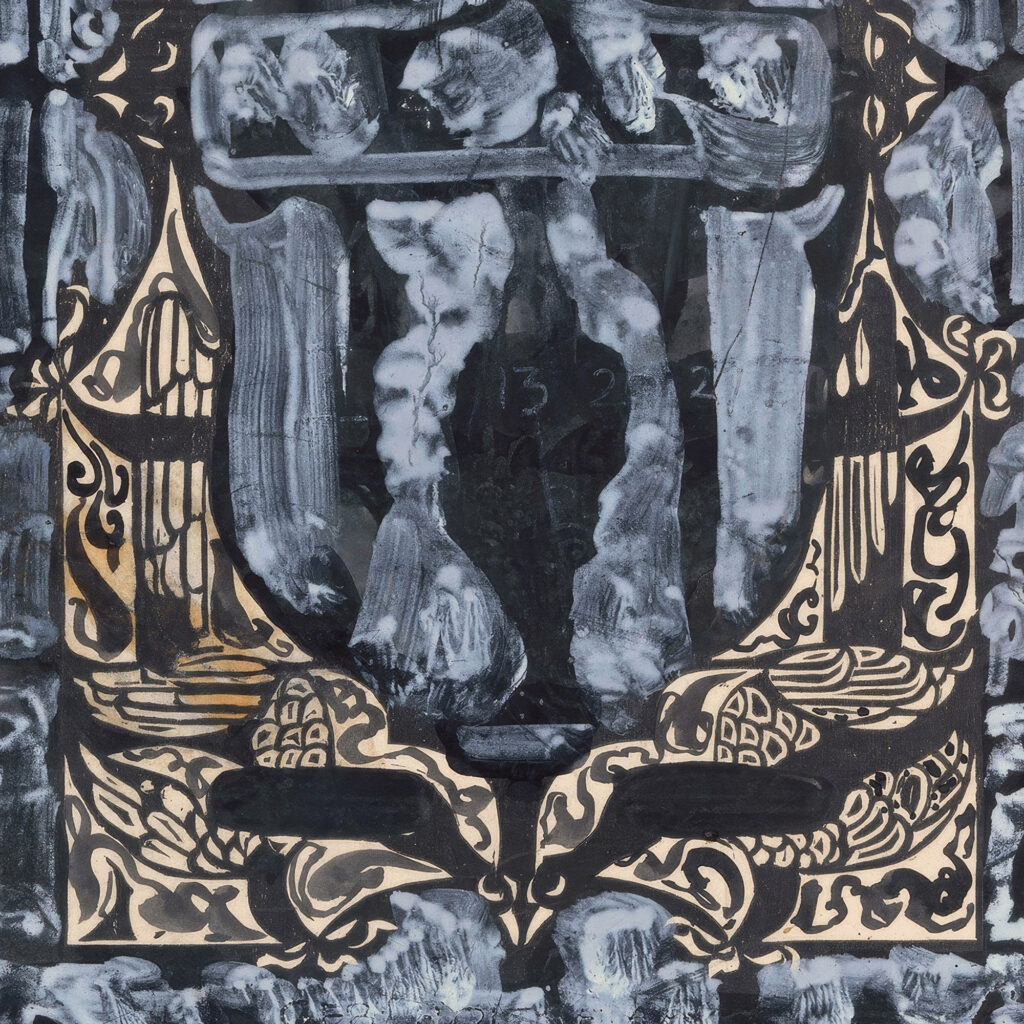 Ontwerp voor ex libris van de Vereeniging Hou en Trouw 1916 Carel Adolph Lion Cachet 8 mockup