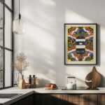 Ontwerp voor ex libris van ingenieur J. Kouwer te Bussum 1874 Carel Adolph Lion Cachet 6 mockup