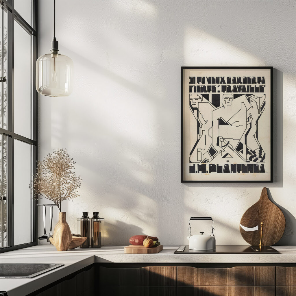 Ontwerp voor ex libris voor D.H. Plantenga 1906 Reijer Stolk 6 mockup