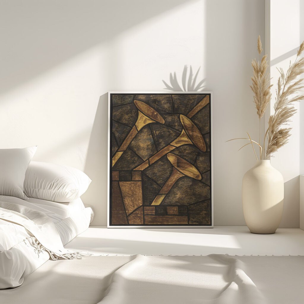 Ontwerp voor raam in het Noordertransept in de Dom te Utrecht 10 ca. 1878 1938 Richard Nicolaus Roland Holst 4 mockup