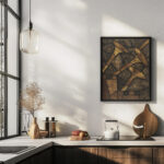 Ontwerp voor raam in het Noordertransept in de Dom te Utrecht 10 ca. 1878 1938 Richard Nicolaus Roland Holst 6 mockup