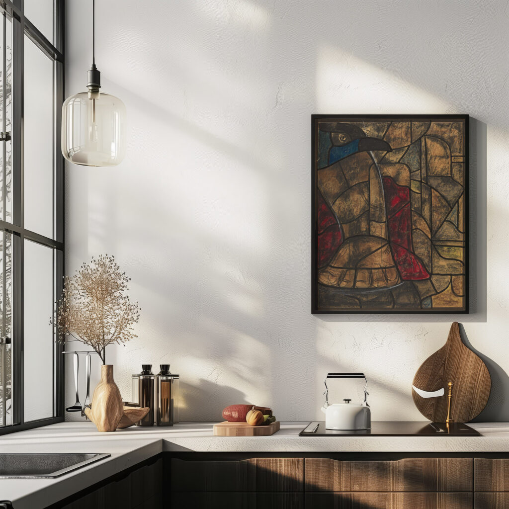 Ontwerp voor raam in het Noordertransept in de Dom te Utrecht 12 ca. 1878 1938 Richard Nicolaus Roland Holst 6 mockup