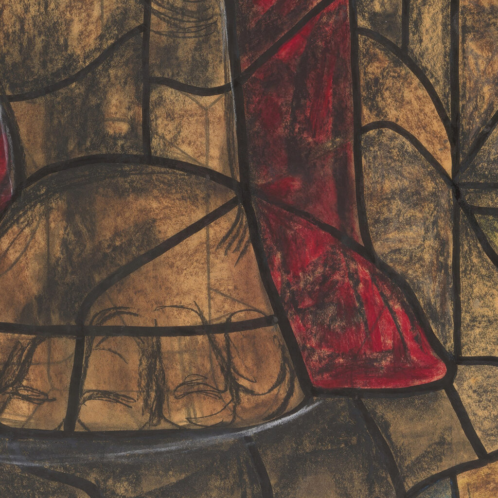 Ontwerp voor raam in het Noordertransept in de Dom te Utrecht 12 ca. 1878 1938 Richard Nicolaus Roland Holst 8 mockup