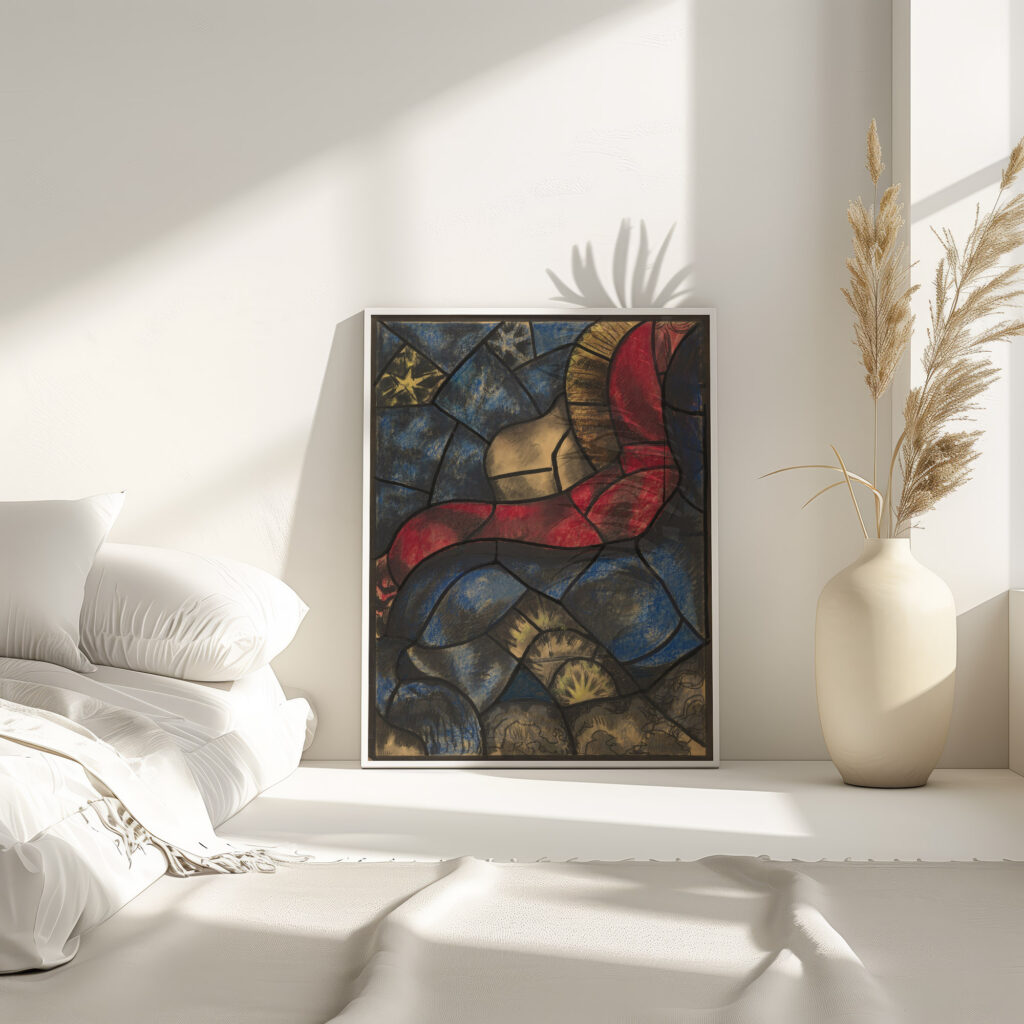 Ontwerp voor raam in het Noordertransept in de Dom te Utrecht 14 ca. 1878 1938 Richard Nicolaus Roland Holst 4 mockup