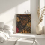 Ontwerp voor raam in het Noordertransept in de Dom te Utrecht 15 ca. 1878 1938 Richard Nicolaus Roland Holst 4 mockup