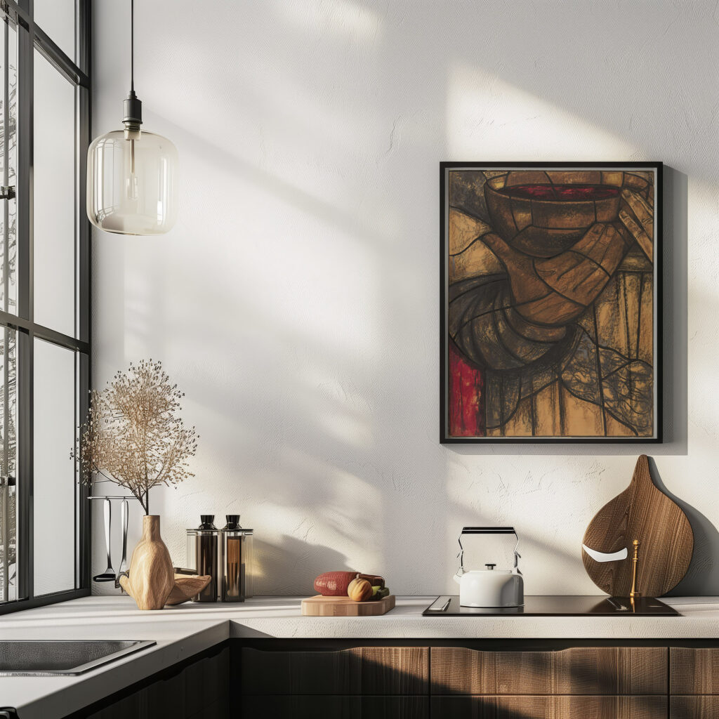 Ontwerp voor raam in het Noordertransept in de Dom te Utrecht 15 ca. 1878 1938 Richard Nicolaus Roland Holst 6 mockup