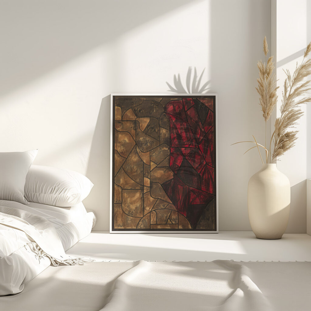 Ontwerp voor raam in het Noordertransept in de Dom te Utrecht 18 ca. 1878 1938 Richard Nicolaus Roland Holst 4 mockup