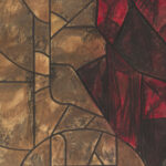 Ontwerp voor raam in het Noordertransept in de Dom te Utrecht 18 ca. 1878 1938 Richard Nicolaus Roland Holst 8 mockup