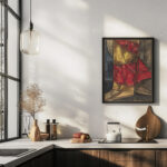 Ontwerp voor raam in het Noordertransept in de Dom te Utrecht 2 ca. 1878 1938 Richard Nicolaus Roland Holst 6 mockup