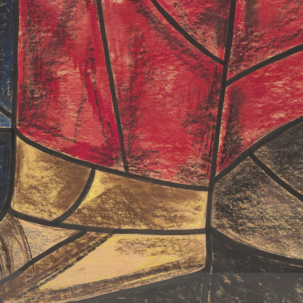 Ontwerp voor raam in het Noordertransept in de Dom te Utrecht 2 ca. 1878 1938 Richard Nicolaus Roland Holst 8 mockup