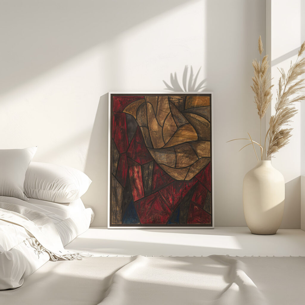 Ontwerp voor raam in het Noordertransept in de Dom te Utrecht 22 ca. 1878 1938 Richard Nicolaus Roland Holst 4 mockup