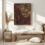 Ontwerp voor raam in het Noordertransept in de Dom te Utrecht 22 ca. 1878 1938 Richard Nicolaus Roland Holst 5 mockup