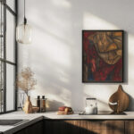 Ontwerp voor raam in het Noordertransept in de Dom te Utrecht 22 ca. 1878 1938 Richard Nicolaus Roland Holst 6 mockup