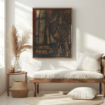 Ontwerp voor raam in het Noordertransept in de Dom te Utrecht 24 ca. 1878 1938 Richard Nicolaus Roland Holst 5 mockup