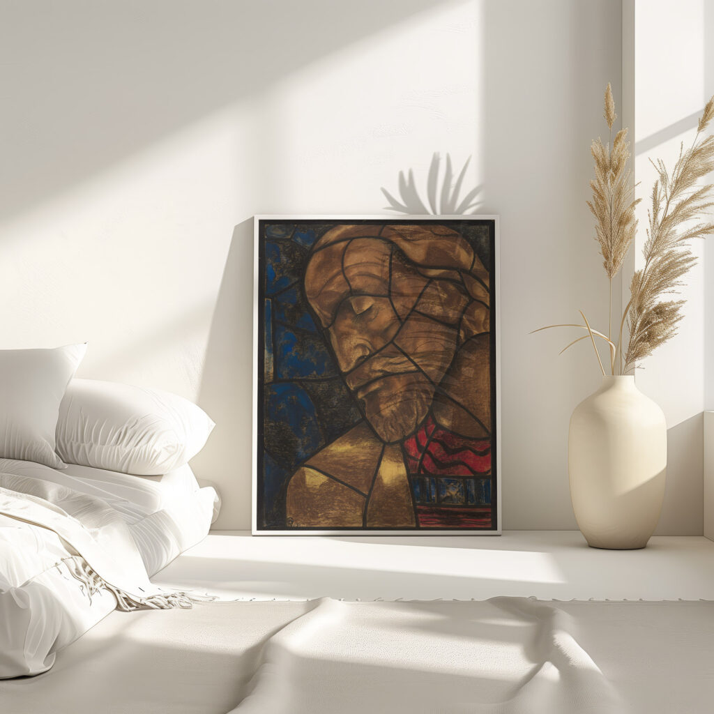 Ontwerp voor raam in het Noordertransept in de Dom te Utrecht 26 ca. 1878 1938 Richard Nicolaus Roland Holst 4 mockup