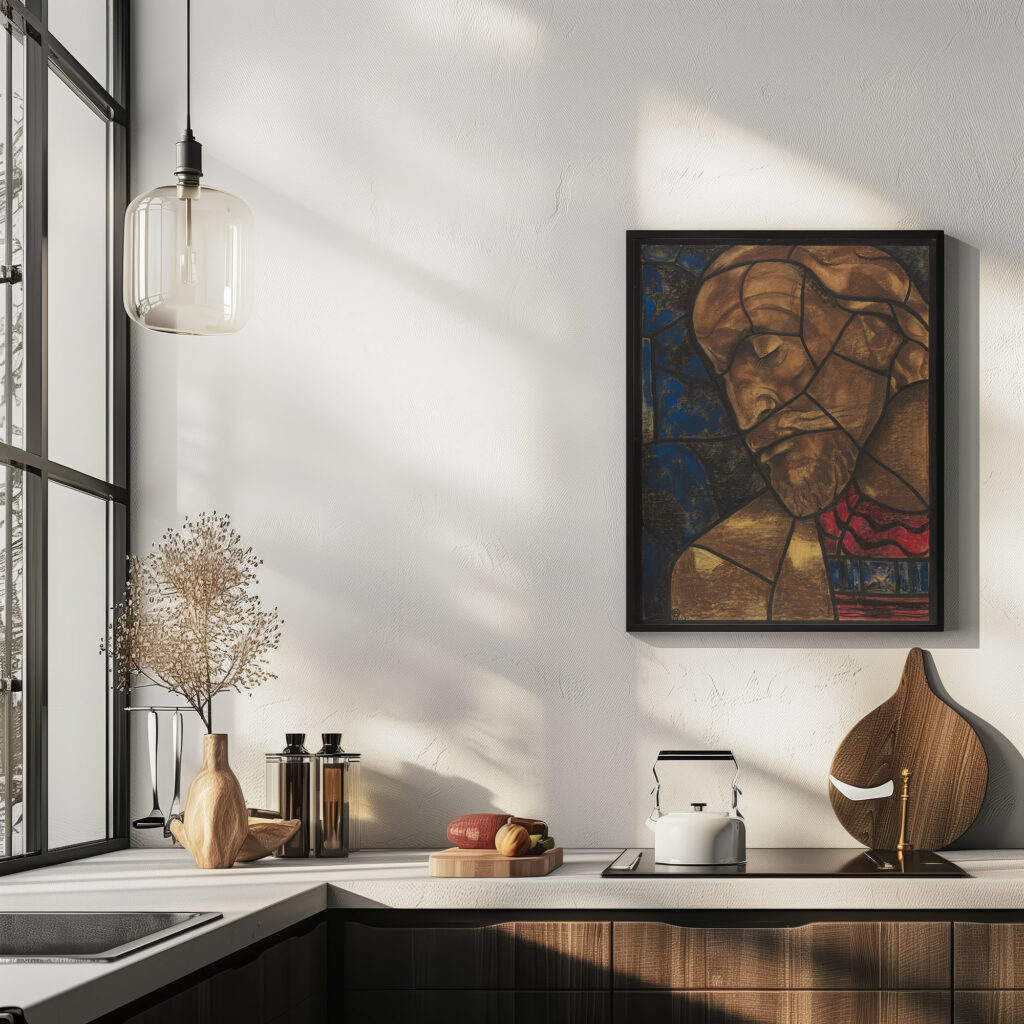 Ontwerp voor raam in het Noordertransept in de Dom te Utrecht 26 ca. 1878 1938 Richard Nicolaus Roland Holst 6 mockup