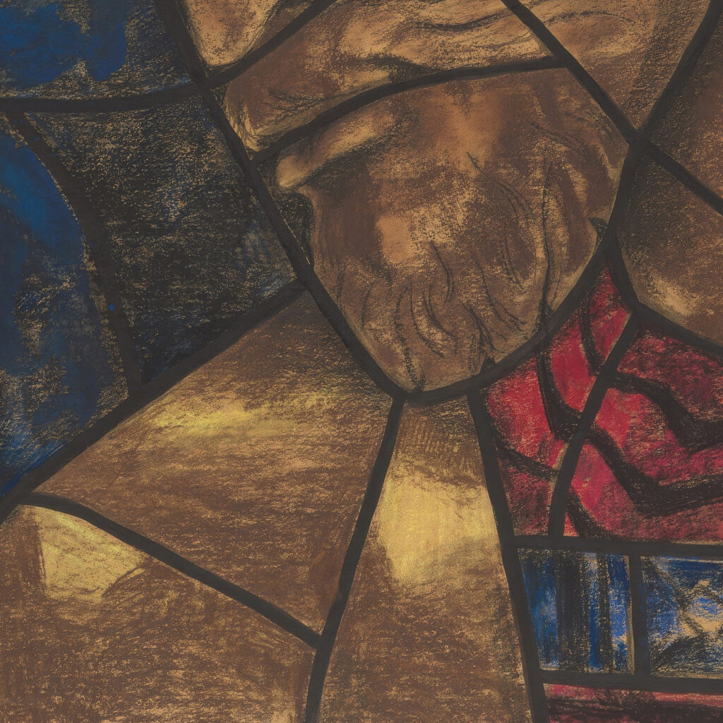 Ontwerp voor raam in het Noordertransept in de Dom te Utrecht 26 ca. 1878 1938 Richard Nicolaus Roland Holst 8 mockup