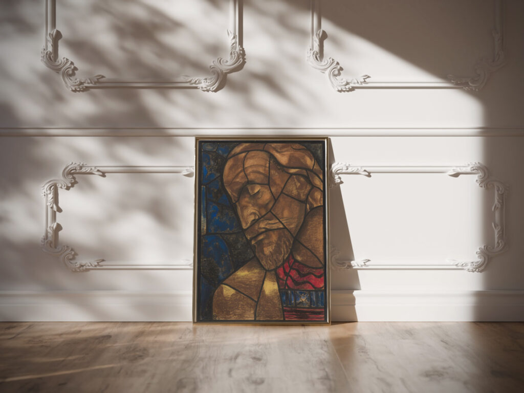 Ontwerp voor raam in het Noordertransept in de Dom te Utrecht 26 ca. 1878 1938 Richard Nicolaus Roland Holst video mockup