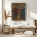 Ontwerp voor raam in het Noordertransept in de Dom te Utrecht 27 ca. 1878 1938 Richard Nicolaus Roland Holst 5 mockup