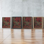 Ontwerp voor raam in het Noordertransept in de Dom te Utrecht 29 ca. 1878 1938 Richard Nicolaus Roland Holst framed posters mockup