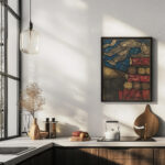 Ontwerp voor raam in het Noordertransept in de Dom te Utrecht 3 ca. 1878 1938 Richard Nicolaus Roland Holst 6 mockup