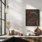 Ontwerp voor raam in het Noordertransept in de Dom te Utrecht 32 ca. 1878 1938 Richard Nicolaus Roland Holst 6 mockup