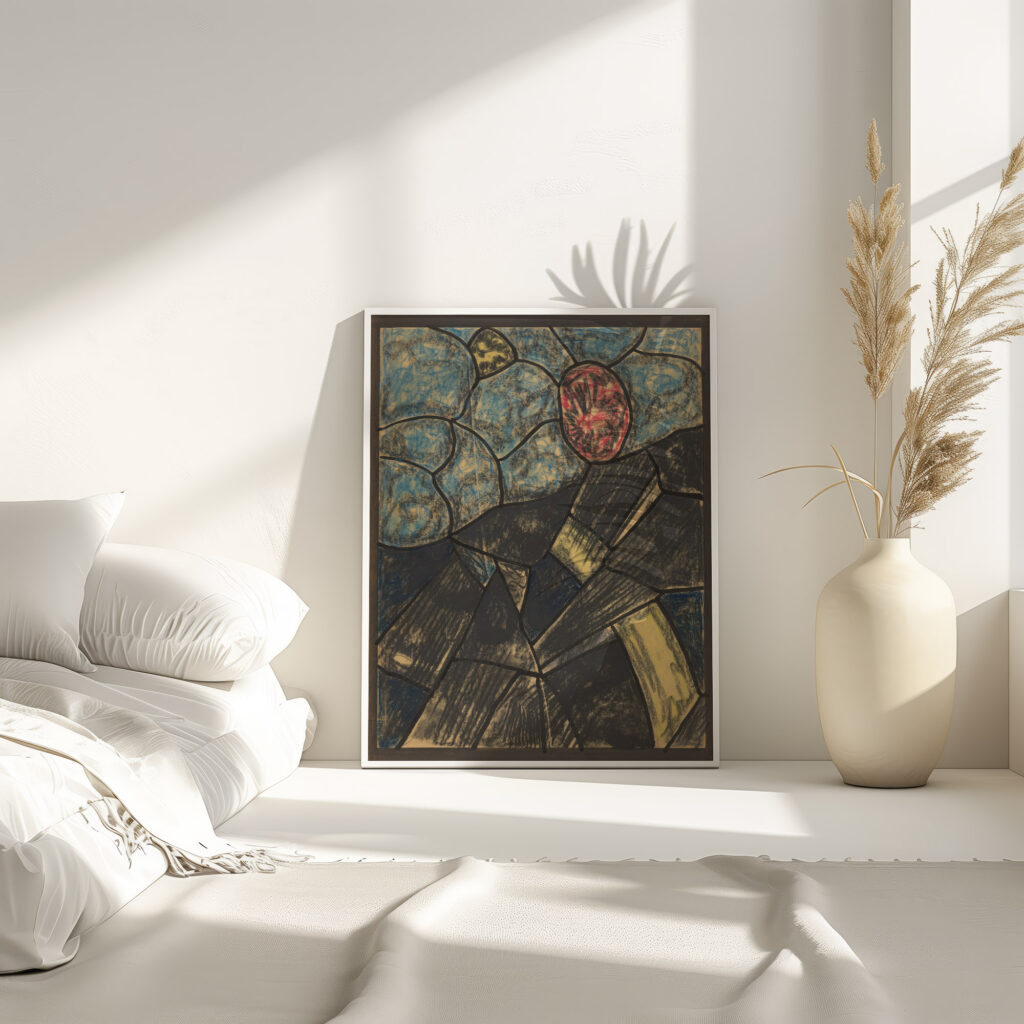 Ontwerp voor raam in het Noordertransept in de Dom te Utrecht 34 ca. 1878 1938 Richard Nicolaus Roland Holst 4 mockup