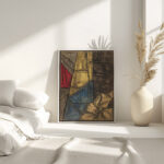 Ontwerp voor raam in het Noordertransept in de Dom te Utrecht 35 ca. 1878 1938 Richard Nicolaus Roland Holst 4 mockup