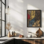 Ontwerp voor raam in het Noordertransept in de Dom te Utrecht 35 ca. 1878 1938 Richard Nicolaus Roland Holst 6 mockup