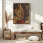 Ontwerp voor raam in het Noordertransept in de Dom te Utrecht 36 ca. 1878 1938 Richard Nicolaus Roland Holst 5 mockup