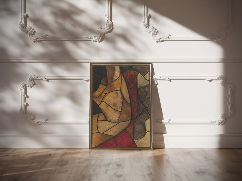 Ontwerp voor raam in het Noordertransept in de Dom te Utrecht 36 ca. 1878 1938 Richard Nicolaus Roland Holst video mockup