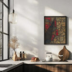 Ontwerp voor raam in het Noordertransept in de Dom te Utrecht 38 ca. 1878 1938 Richard Nicolaus Roland Holst 6 mockup