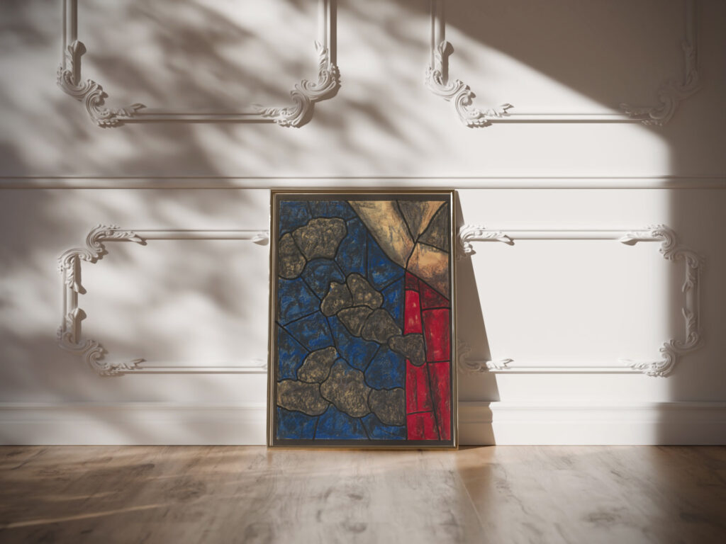 Ontwerp voor raam in het Noordertransept in de Dom te Utrecht 39 ca. 1878 1938 Richard Nicolaus Roland Holst video mockup