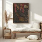 Ontwerp voor raam in het Noordertransept in de Dom te Utrecht 4 ca. 1878 1938 Richard Nicolaus Roland Holst 5 mockup