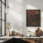 Ontwerp voor raam in het Noordertransept in de Dom te Utrecht 4 ca. 1878 1938 Richard Nicolaus Roland Holst 6 mockup