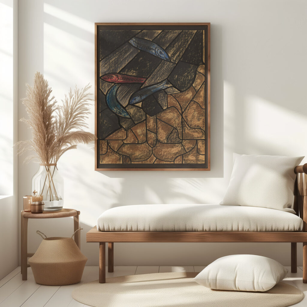 Ontwerp voor raam in het Noordertransept in de Dom te Utrecht 43 ca. 1878 1938 Richard Nicolaus Roland Holst 5 mockup