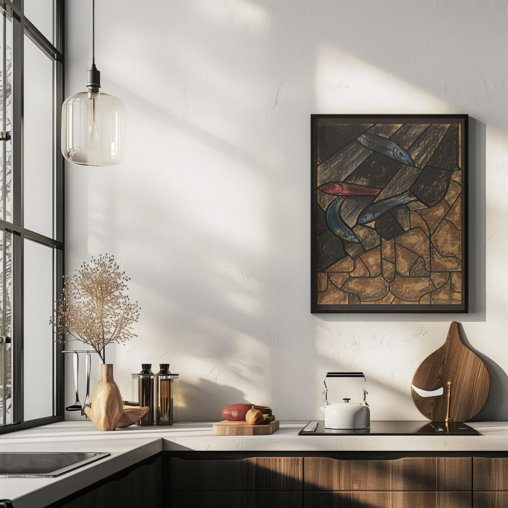 Ontwerp voor raam in het Noordertransept in de Dom te Utrecht 43 ca. 1878 1938 Richard Nicolaus Roland Holst 6 mockup