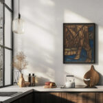 Ontwerp voor raam in het Noordertransept in de Dom te Utrecht 45 ca. 1878 1938 Richard Nicolaus Roland Holst 6 mockup