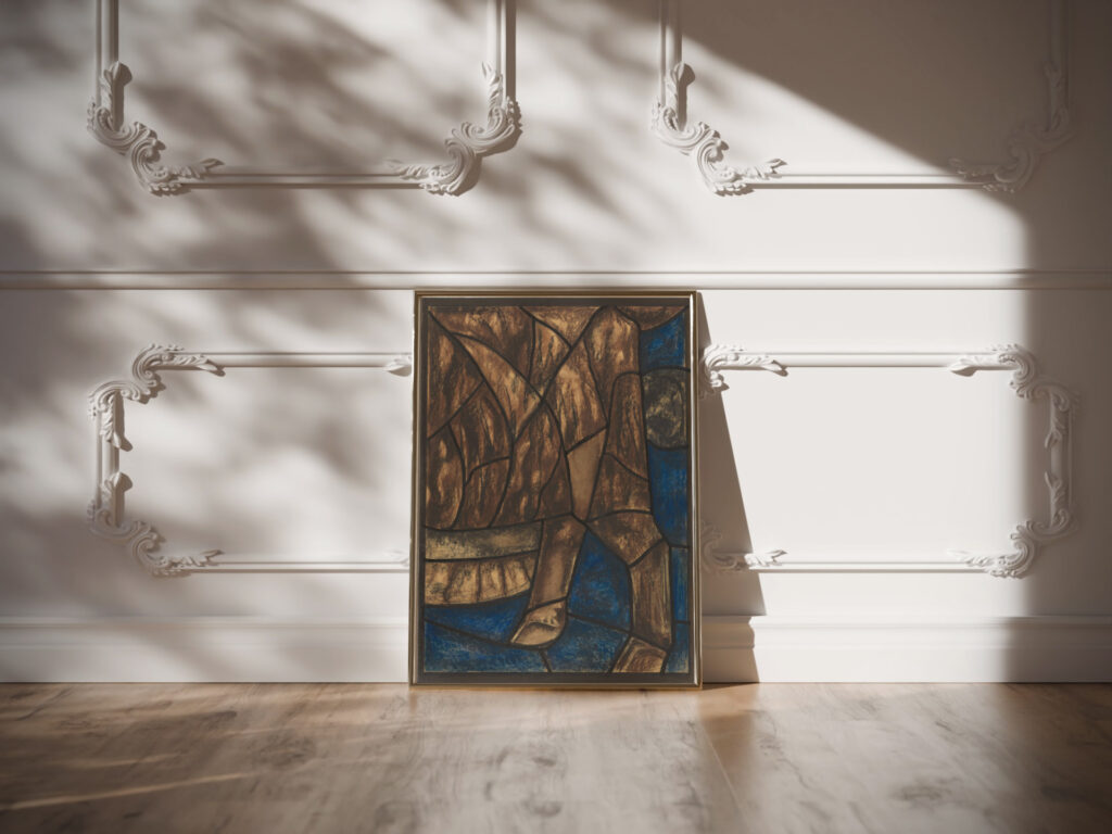 Ontwerp voor raam in het Noordertransept in de Dom te Utrecht 45 ca. 1878 1938 Richard Nicolaus Roland Holst video mockup