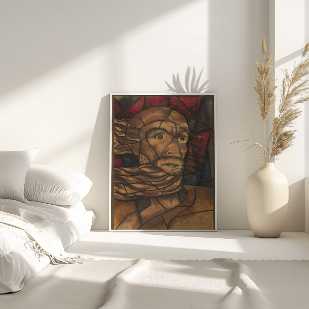 Ontwerp voor raam in het Noordertransept in de Dom te Utrecht 47 ca. 1878 1938 Richard Nicolaus Roland Holst 4 mockup