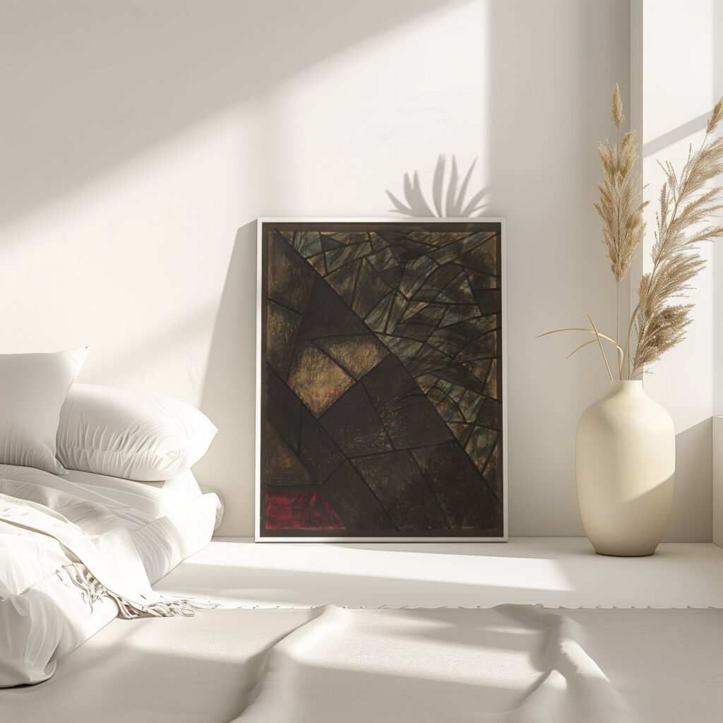 Ontwerp voor raam in het Noordertransept in de Dom te Utrecht 49 ca. 1878 1938 Richard Nicolaus Roland Holst 4 mockup