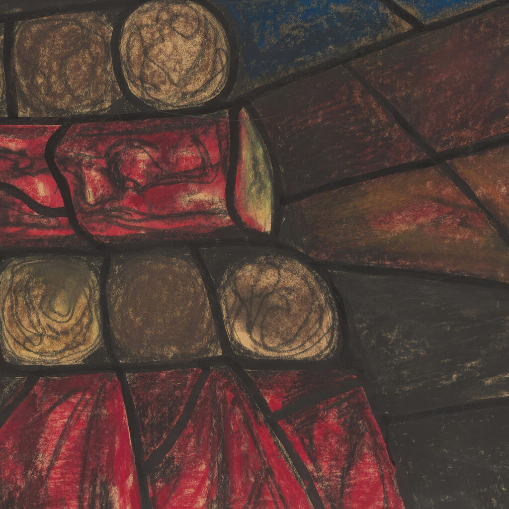 Ontwerp voor raam in het Noordertransept in de Dom te Utrecht 50 ca. 1878 1938 Richard Nicolaus Roland Holst 8 mockup