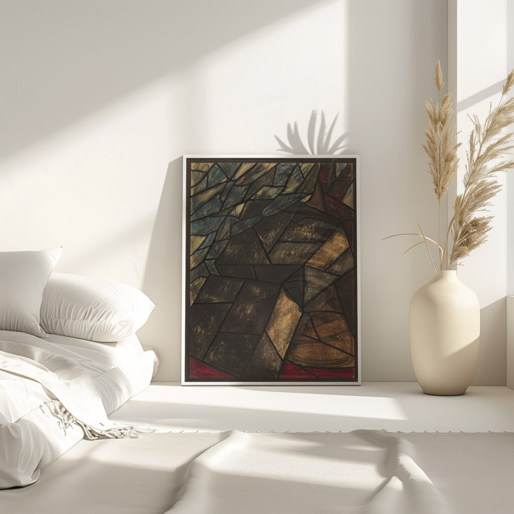 Ontwerp voor raam in het Noordertransept in de Dom te Utrecht 51 ca. 1878 1938 Richard Nicolaus Roland Holst 4 mockup