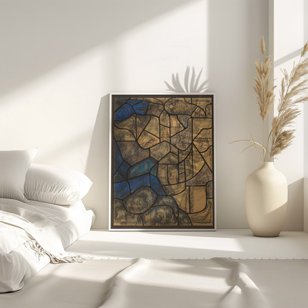 Ontwerp voor raam in het Noordertransept in de Dom te Utrecht 53 ca. 1878 1938 Richard Nicolaus Roland Holst 4 mockup