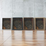 Ontwerp voor raam in het Noordertransept in de Dom te Utrecht 56 ca. 1878 1938 Richard Nicolaus Roland Holst framed posters mockup