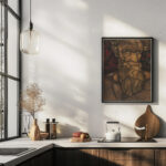 Ontwerp voor raam in het Noordertransept in de Dom te Utrecht 57 ca. 1878 1938 Richard Nicolaus Roland Holst 6 mockup