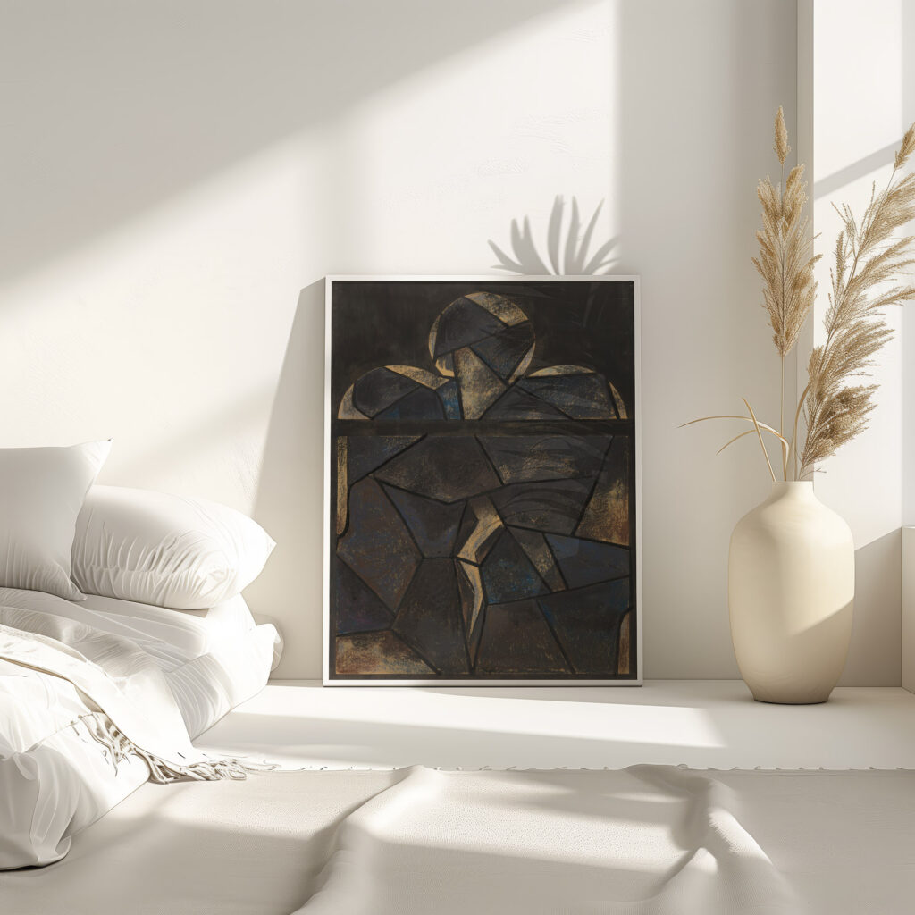 Ontwerp voor raam in het Noordertransept in de Dom te Utrecht 62 ca. 1878 1938 Richard Nicolaus Roland Holst 4 mockup